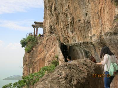 中国雲南省旅行<2> 昆明～2 昆明西山風景名勝地とお寺散策(2014年7月)