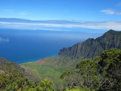 自然いっぱい、カウアイ島の女子旅