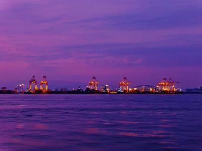 秘かな絶景！大阪港の夕景・夜景をのぞむ！