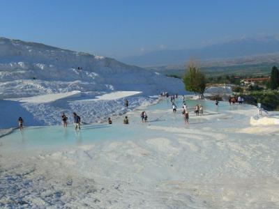 念願のトルコ真夏の9日間の旅五日目は午前パムッカレと無駄な午後