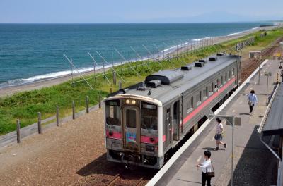 自然を満喫する夏の北海道16日間の旅　（１１）サクラマスの滝登りに感動し、オホーツクの海辺で北の旅情に浸る