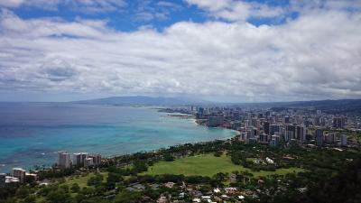 2014☆ハワイ8泊10日　⑦ダイモンドヘッド登山とシェイブアイスで絶景・絶品を味わう6日目