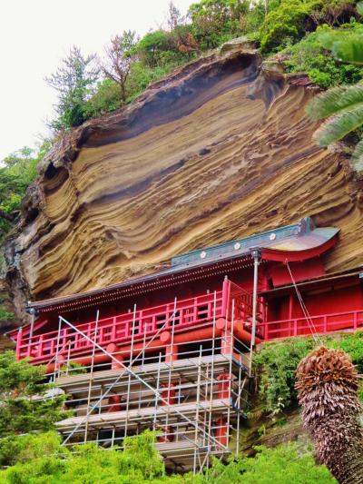 房総6　崖観音　船形山大福寺に参拝　☆鏡ケ浦の眺望開けて