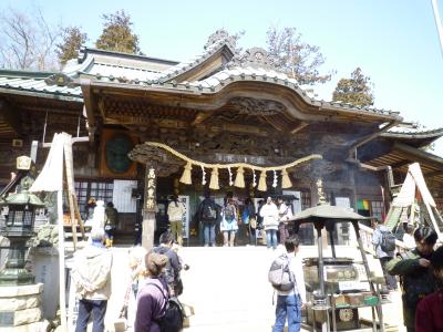 春を待つ高尾山に登ってきました