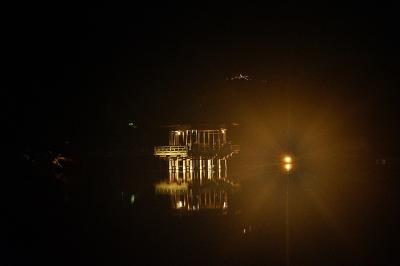 大文字送り火と万燈供養会