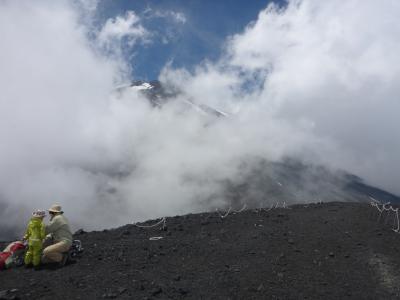 富士山登頂の予行練習