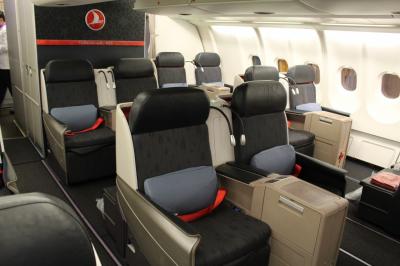 ターキッシュ エアラインズ ビジネスクラス搭乗記 トルコ航空
