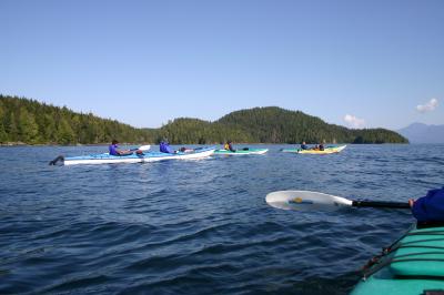 バンクーバー島カヌーと動物たち(1)