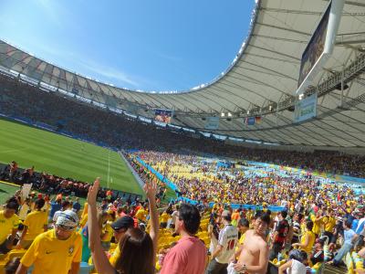 ブラジルＷ杯！現地参戦の旅 ＜５＞ コパカバーナで幸せの休日＆マラカナンで準々決勝フランスｖｓドイツ観戦！旅の終わりはブラジルの勝利で…☆
