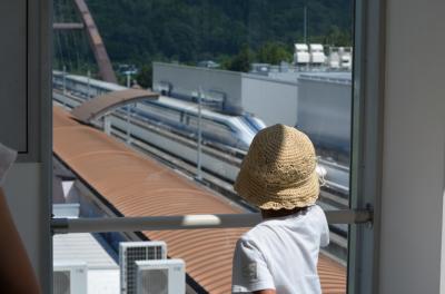 リニア見学センターとカチカチ山