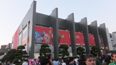 ９回目の韓国は、一人旅。インチョンアジア大会を中心に・・・。①１日目（出発～柔道会場）