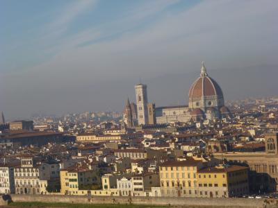 フィレンツェ【ウッフィッツイ美術館、ドゥオーモ、ベッキオ橋、ミケランジェロ広場、ピッティ宮殿】 ~イタリア10日間 その4~