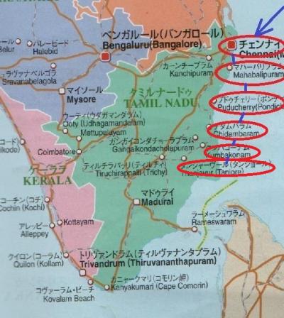 東南アジア＆南インドフラフラ旅日記２０１４（３２）クンバコーナム→タンジャーヴール