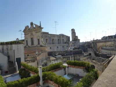 真夏の優雅な南イタリア旅行　Napoli×Puglia♪　Ｖｏｌ２１２（第１１日目夕）　☆レッチェ（Lecce）：「Patria Palace Hotel Lecce」のジュニアスイートの眺望は素晴らしい♪