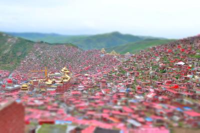 2014夏/四川省・東チベット旅行(3-3):ラルンガル・ゴンパ(五明佛学院)