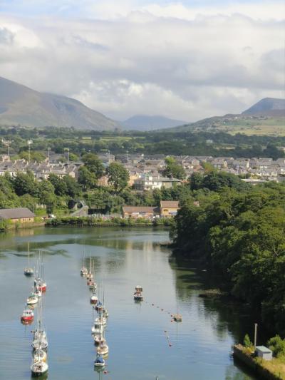 イギリス ヴィンテージ お城の絵 ウェールズ イギリス ヴィンテージ お城の絵 ウェールズ