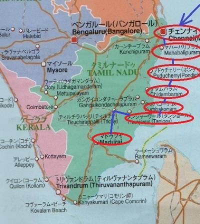 東南アジア＆南インドフラフラ旅日記２０１４（３３）タンジャーヴール→マドゥライ