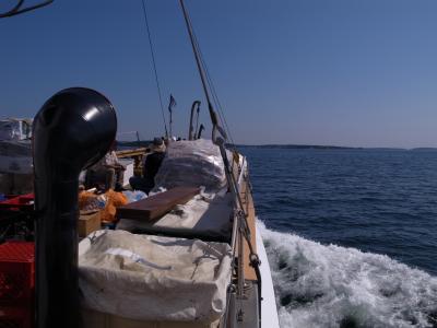 ハイウェイ1号線を北上 メイン州海岸の旅 Day 4 モンヒーガン島