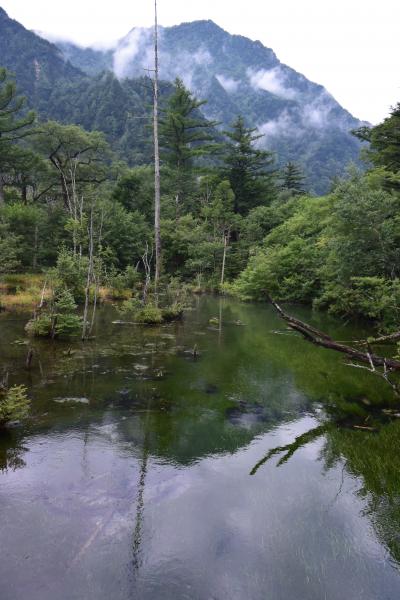 上高地梓川ウォーキング　（横尾山荘～穂高神社奥宮～明神池～ウエストン碑～バスターミナル）４日目