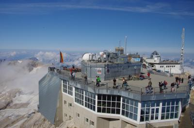 2014年　初ドイツ・オーストリア（チロル）旅行　【④ドイツ最高峰ツークシュービッツェとアルプスピクスハイキング】