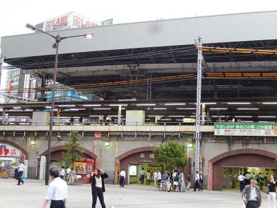 新橋駅SL広場付近の風景