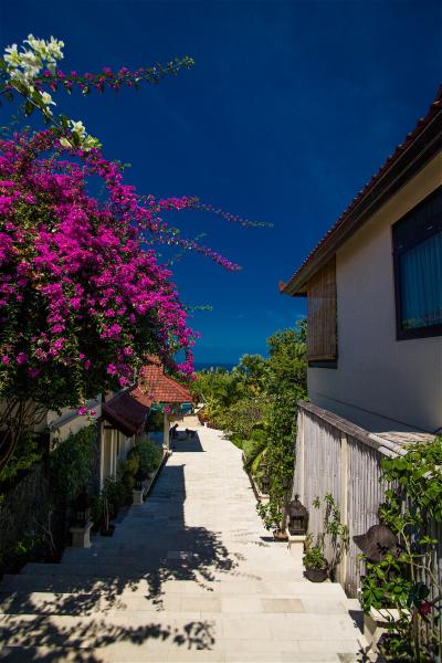 バリ島横断　海→山→海 vol5 バリ島東部　石窟寺院　ティルタエンプル沐浴　Villa Flow