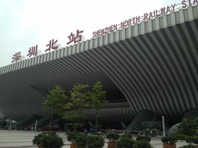 高速鉄道を利用して廈門北駅→深圳北駅→広州南駅の旅