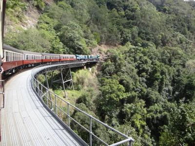 2012年秋はオーストラリアに行ってみました。(11) キュランダ鉄道に乗って。