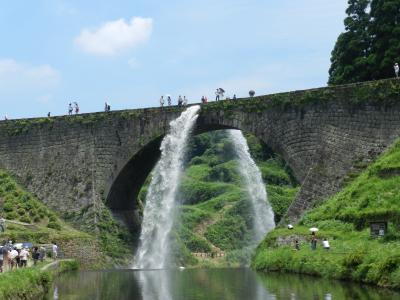 『通潤橋』の放水を見ることができました～！◆2014年7月・スヌコミュ仲間との湯布院＆阿蘇の旅≪その６≫