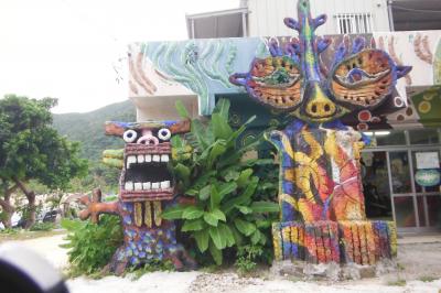 海人（ウミンチュ）のお守りシーサー達