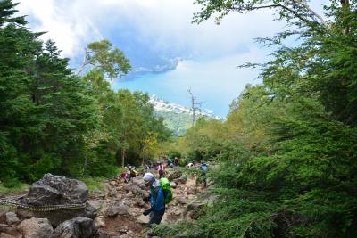 日帰り登山♪日光男体山