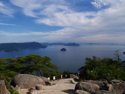 秋晴れの宮島♪ 弥山からの景色を求めて