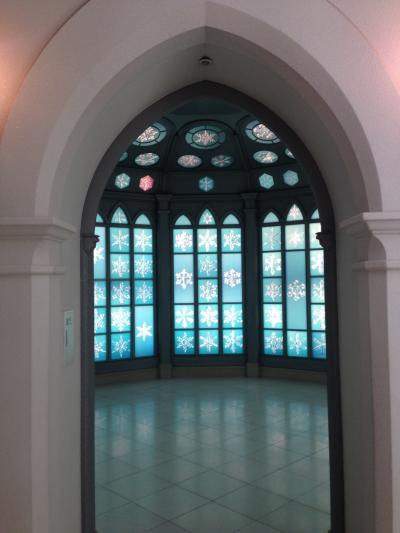 ちょっと立ち寄った　雪の美術館