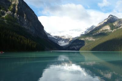 カナダへの旅2014　レンタカーで巡るバンフ～ジャスパー　Day3（Lake Louise、Bow Lake、Columbia Icefield）
