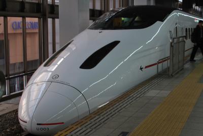 九州新幹線で初めての鹿児島へ