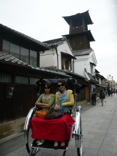 人力車で堪能する川越