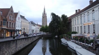 2014夏 ドイツ・ベルギー母子旅 5-2. <静寂に包まれた夜のブルージュ>