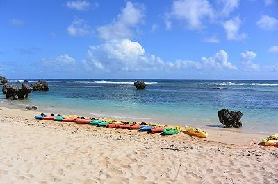 シーカヤック・シュノーケリング・鍾乳洞探検そしてゴルフ~盛夏の宮古島2泊3日~