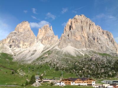 2014 イタリア・夏のドロミテへ　(4)サッソルンゴdeハイキング