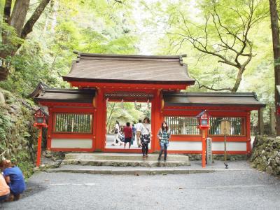 貴船神社奧宮参拝と川床料理