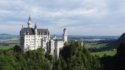 南ドイツ＋4カ国を巡るレンタカードライブ【4】ノイシュヴァンシュタイン城～リンダーホーフ城～ミュンヘン
