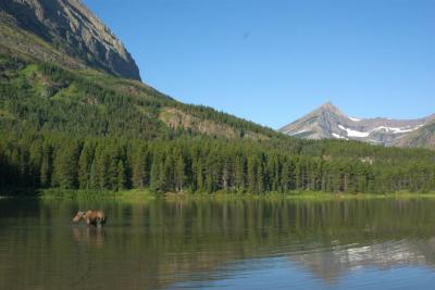 2014夏 カナダ ウォータートン / アメリカ グレーシャー 2つの国立公園::全体像
