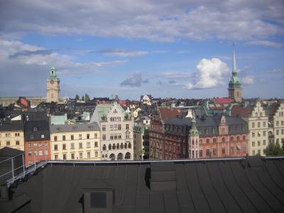 北欧三カ国家族旅行　その2の1　スウェーデン編　ストックホルムでルーフトップツアー