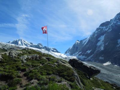 スイス･ハイキングの旅 2014夏（12)｣カンデルシュテ−ク（最終日もレッチェンタール）