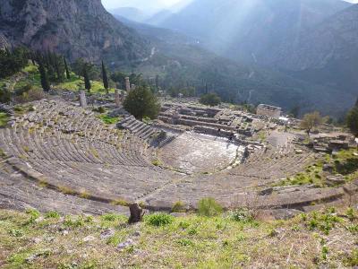 (その３：デルフィ・セントピーレス編)2013年 ギリシャとエーゲ海クルーズ旅行