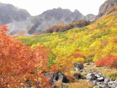 涸沢①「紅葉登山」