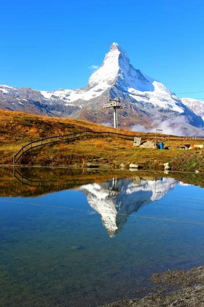 お天気に恵まれた秋のスイス周遊１０日間（ツエルマット観光）