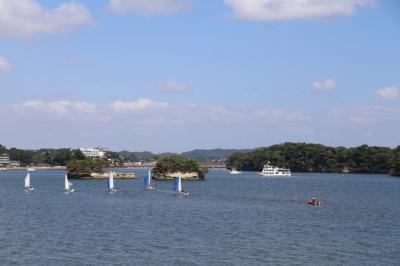 船と徒歩で観る松島