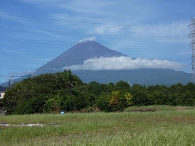 台風一過の富士山