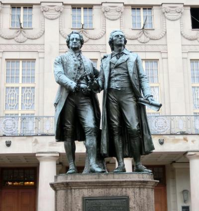 ２０１４年晩夏のドイツ旅行２１：ドイツ古典主義が華と開いた町ヴァイマール。